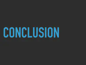 Slide 11 - Conclusion