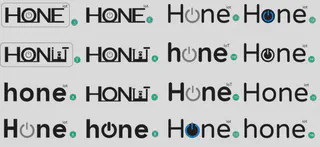 Image of hone logo contact sheet