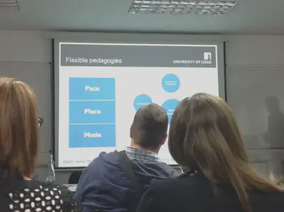 Protected slide showing Pace, Place, and Mode