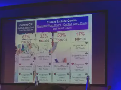 Showing algorithmic options with text matching - note in 2022, can’t really remember what this was about