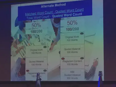 Alternative method for text matching