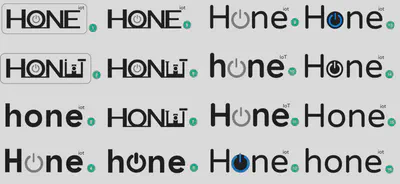 Image of hone logo contact sheet