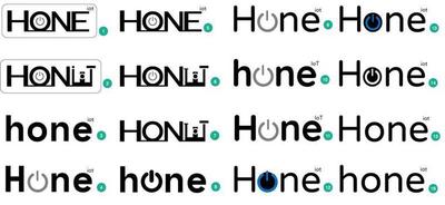 Image of hone logo contact sheet