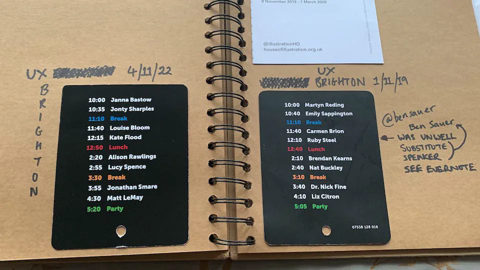 UX Brighton 2022 - 4th November